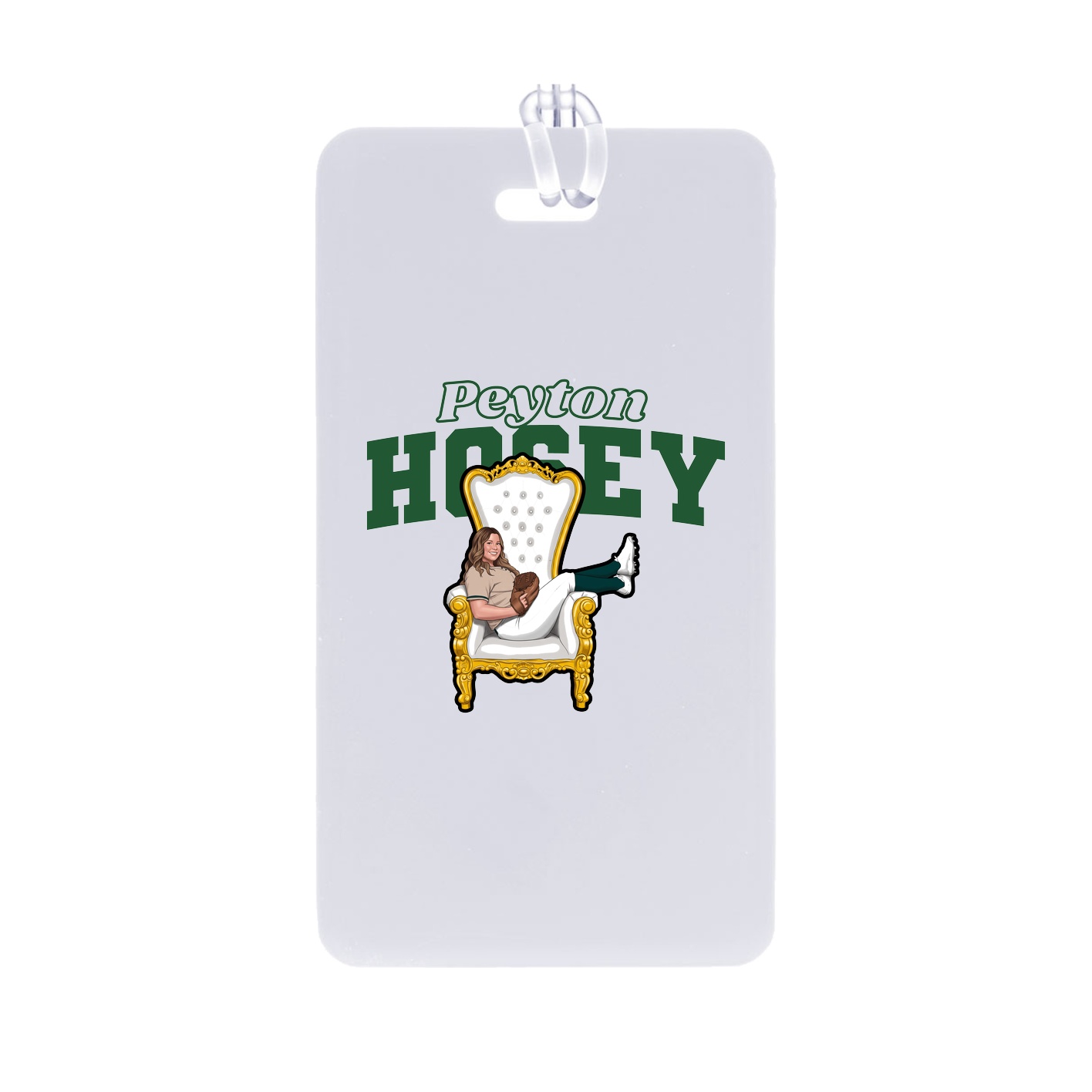 Bag Tag — Name Arch in Classic