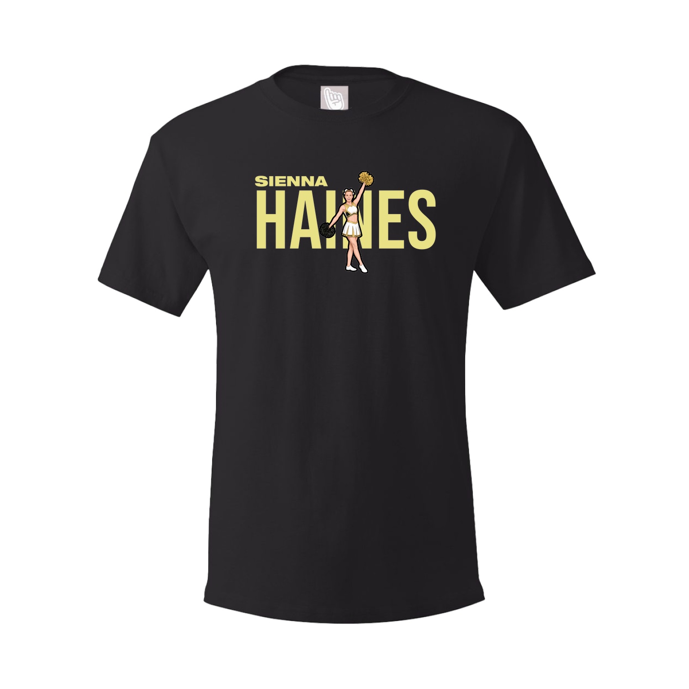 Tee — Player Name in Black