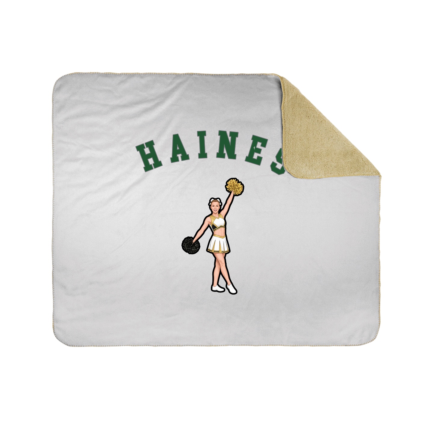 Throw Blanket — Shirsey Arch in White