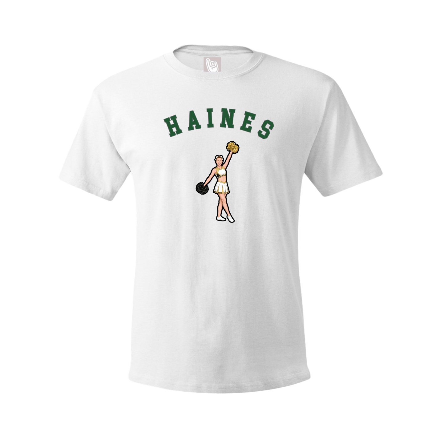 Youth Tee — Shirsey Arch in White
