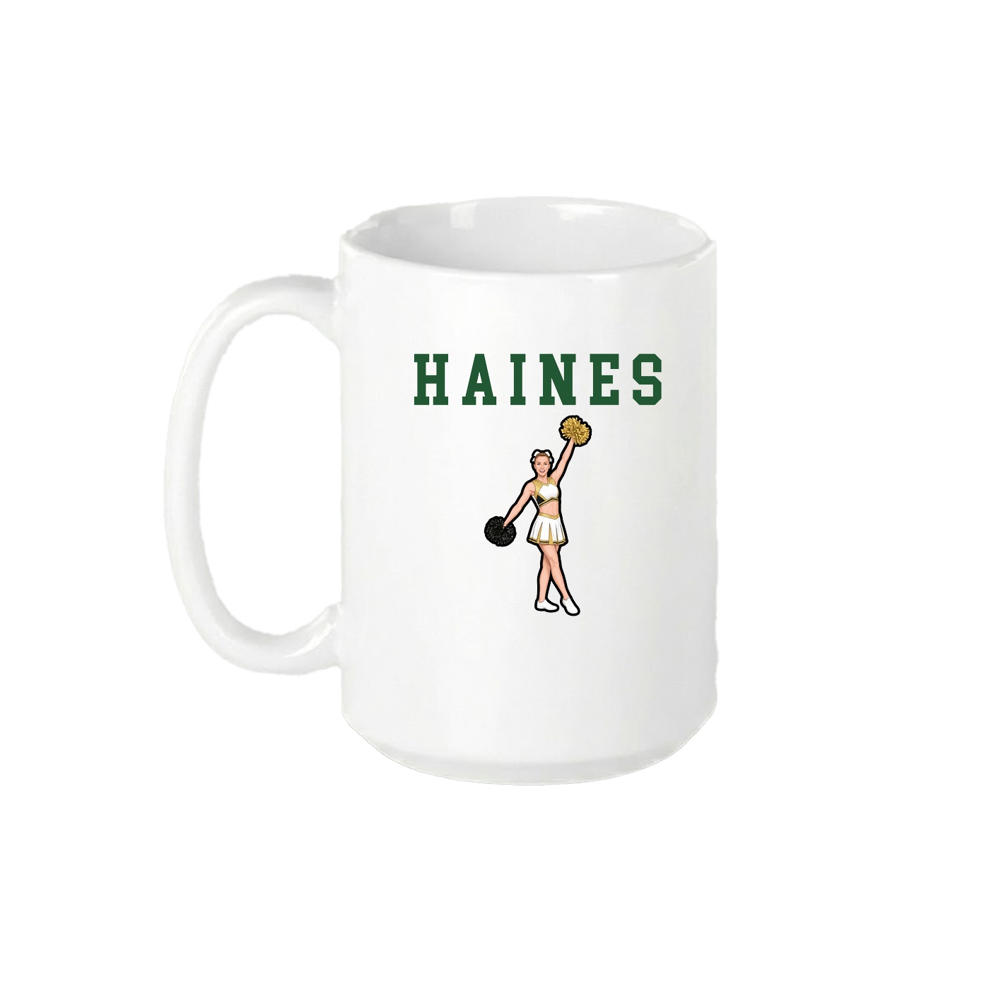 15oz Coffee Mug — Shirsey in White