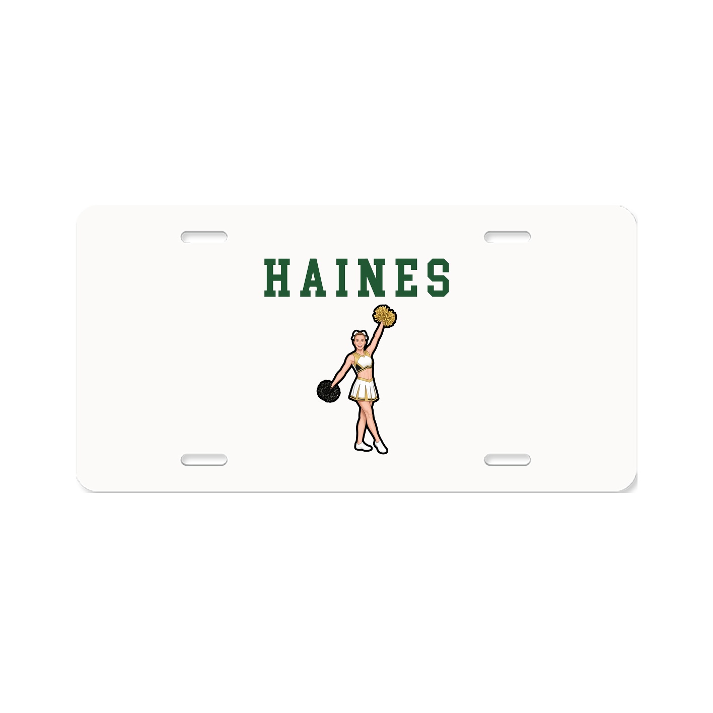 License Plate — Shirsey in Classic