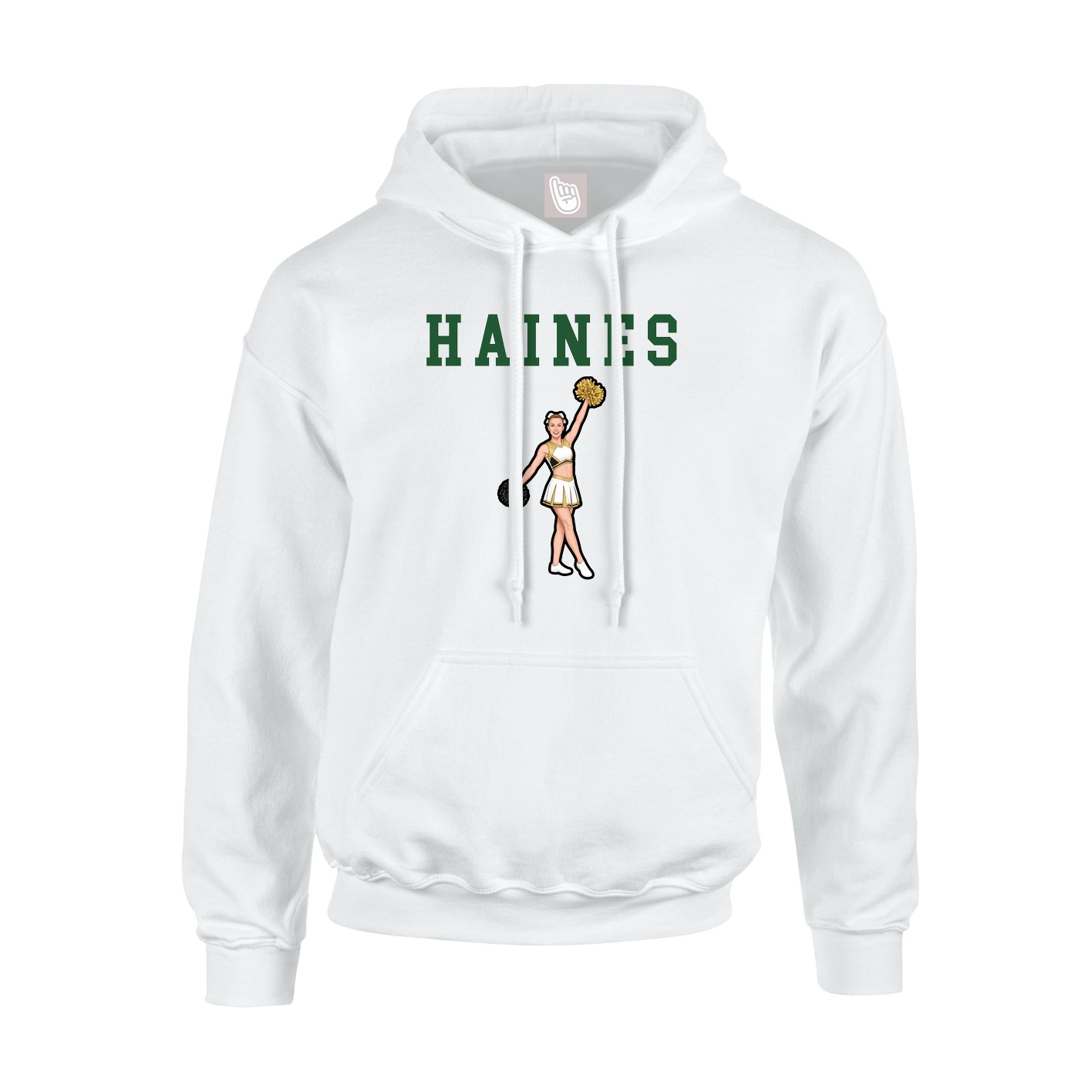 Youth Hoodie — Shirsey in White