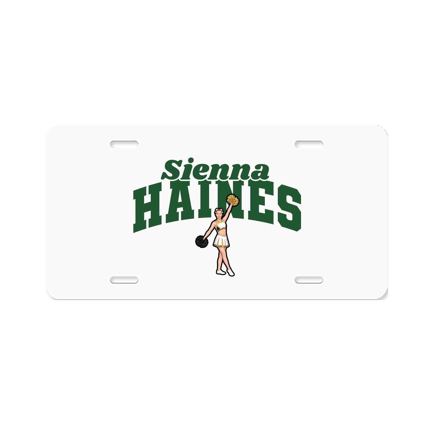 License Plate — Signature Arch in Classic