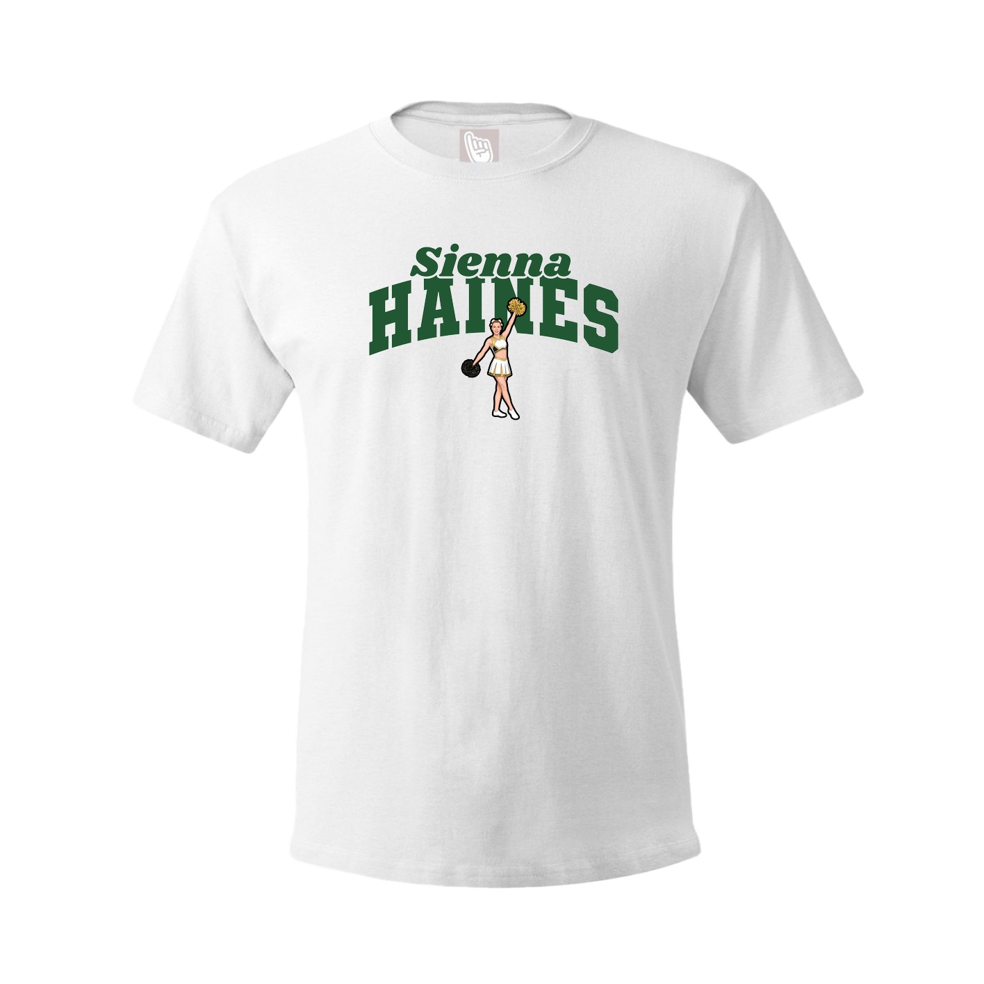 Youth Tee — Signature Arch in White