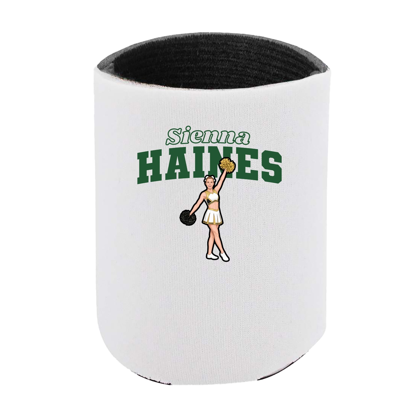 Can Holder — Name Arch in White