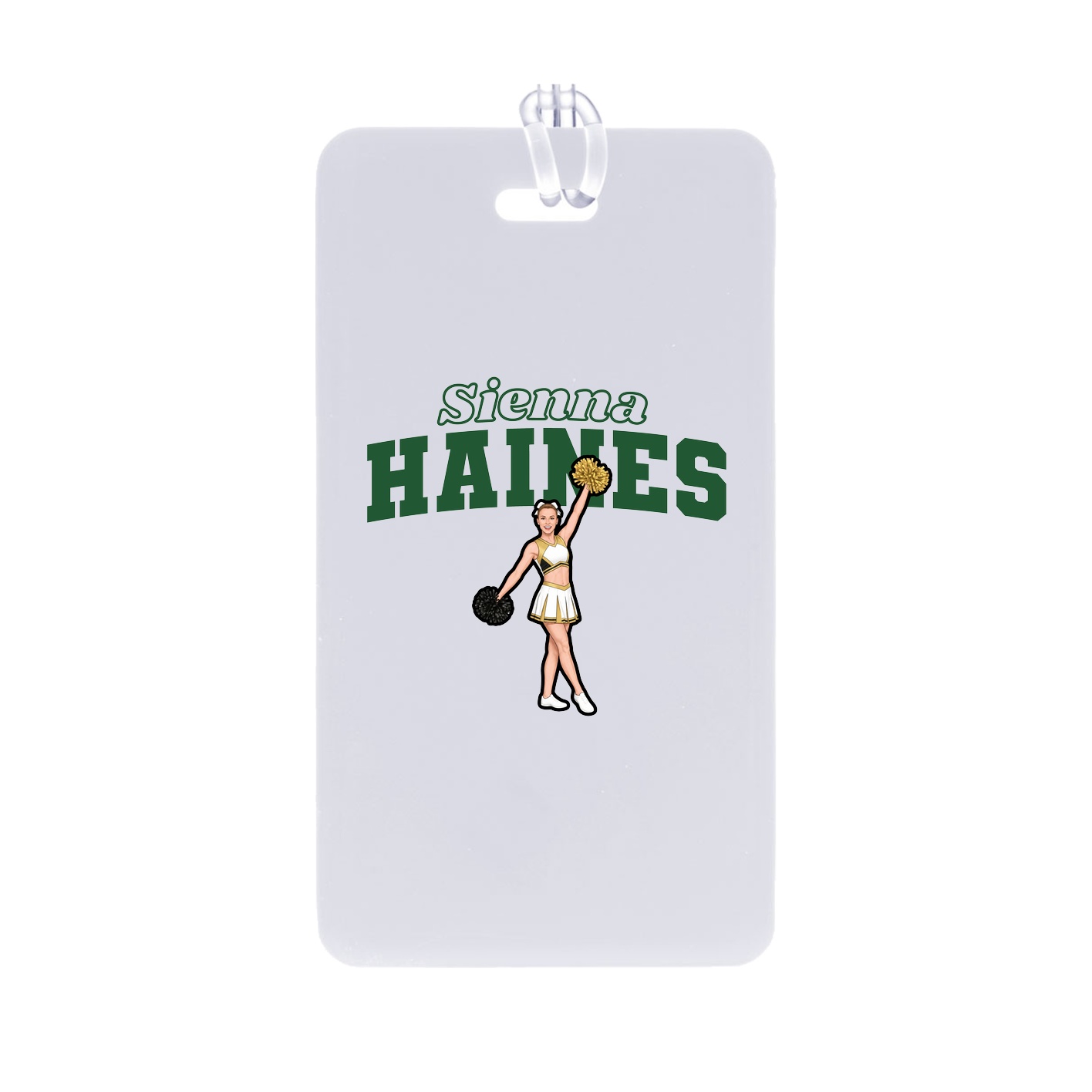 Bag Tag — Name Arch in Classic