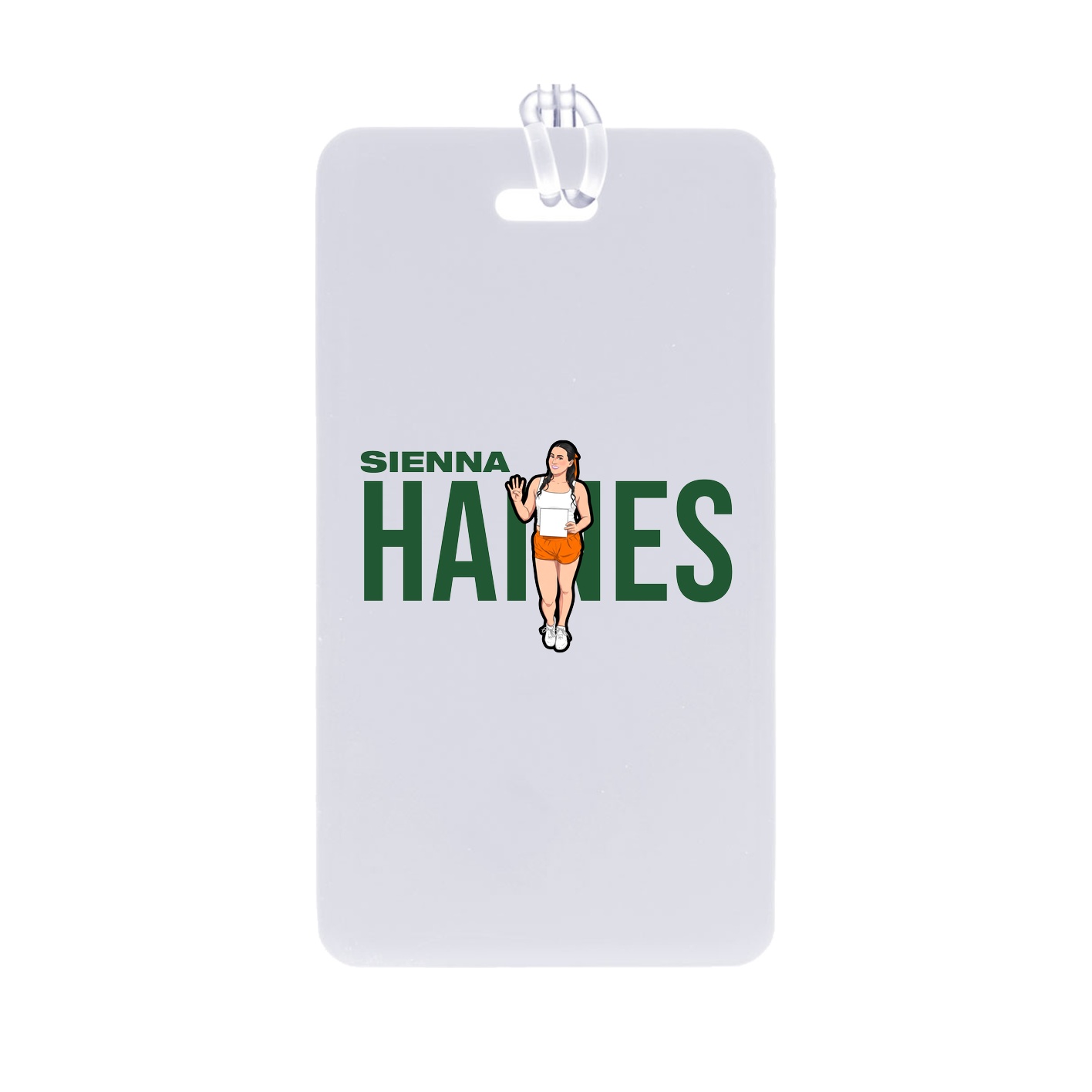 Bag Tag — Player Name in Classic