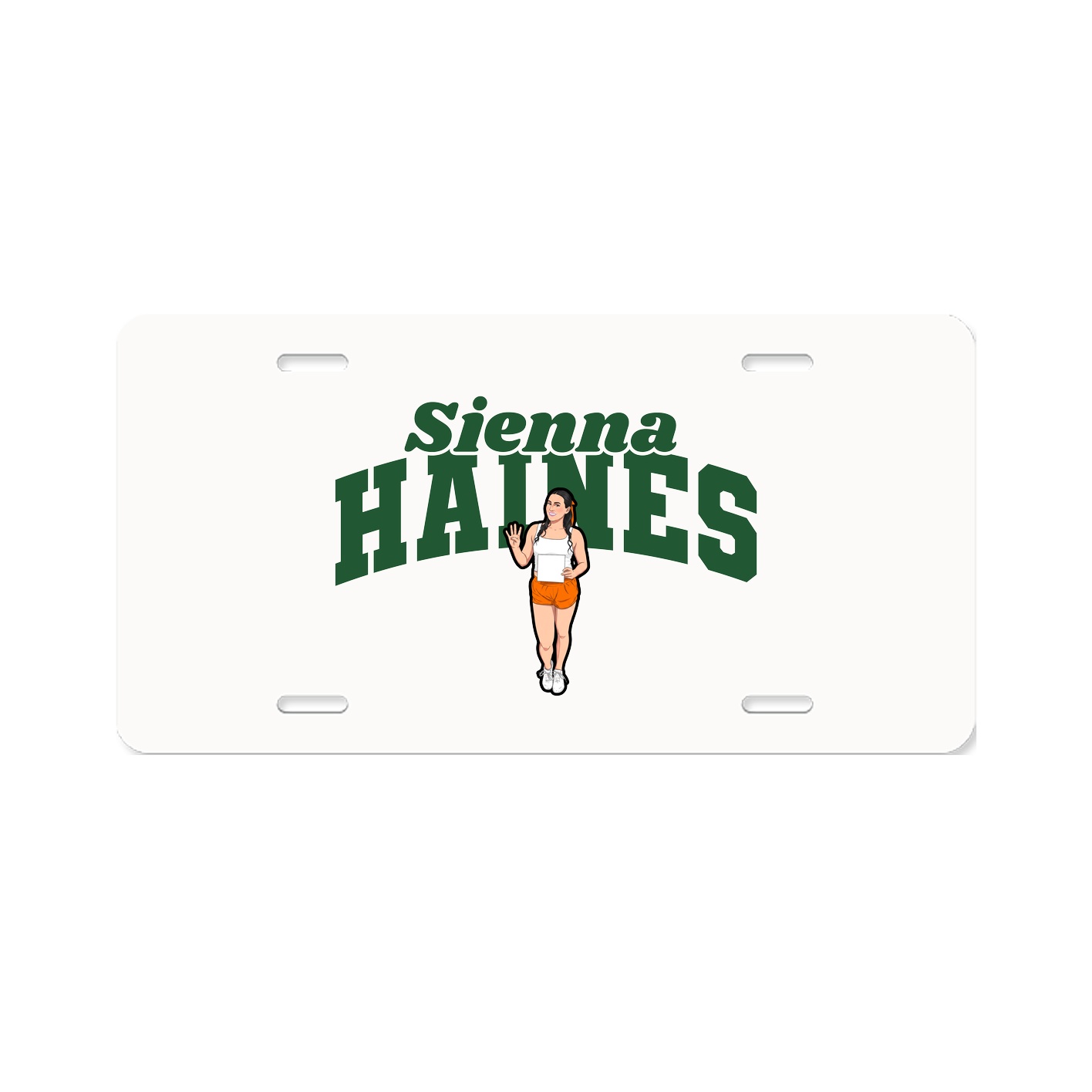 License Plate — Signature Arch in Classic