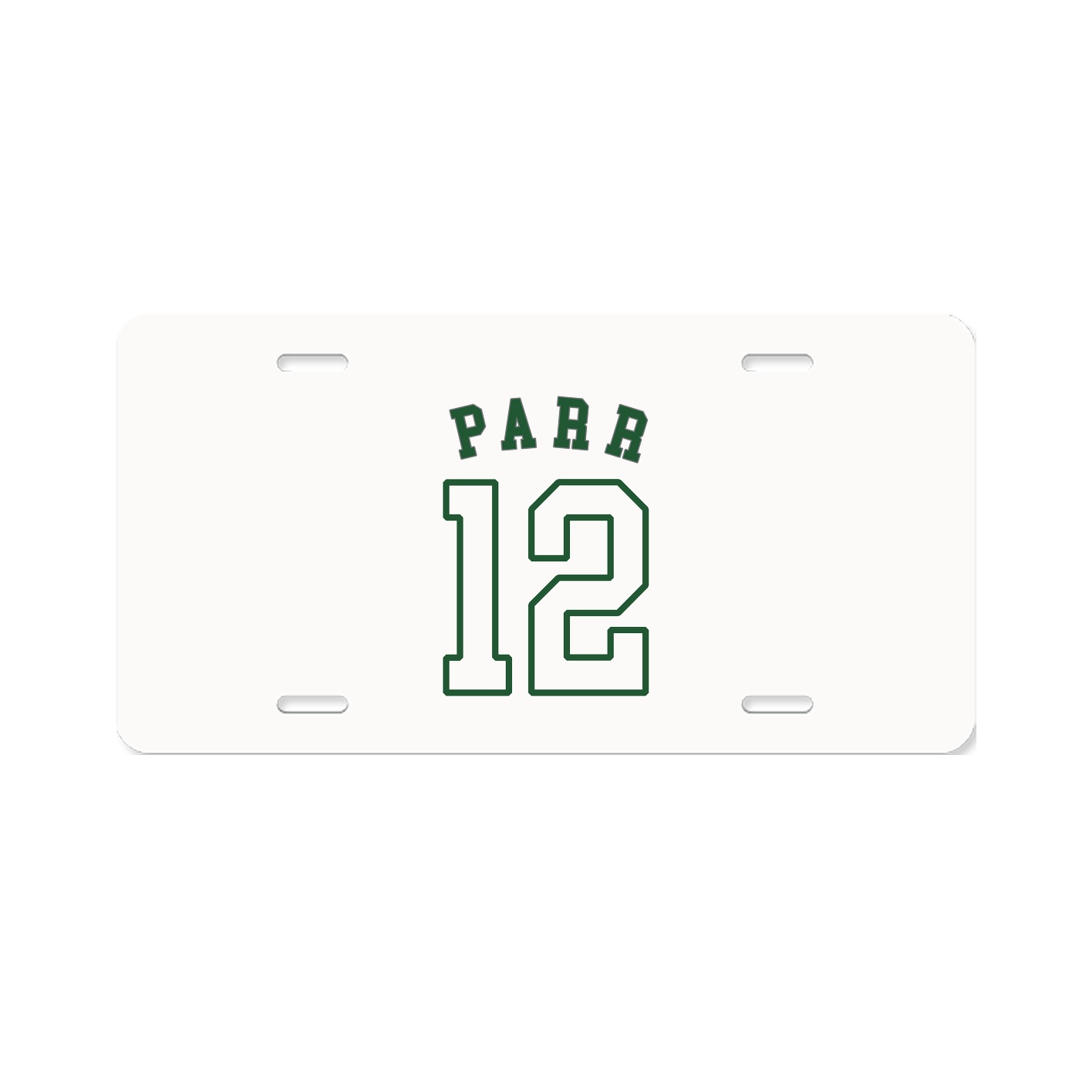 License Plate — Shirsey Arch in Classic