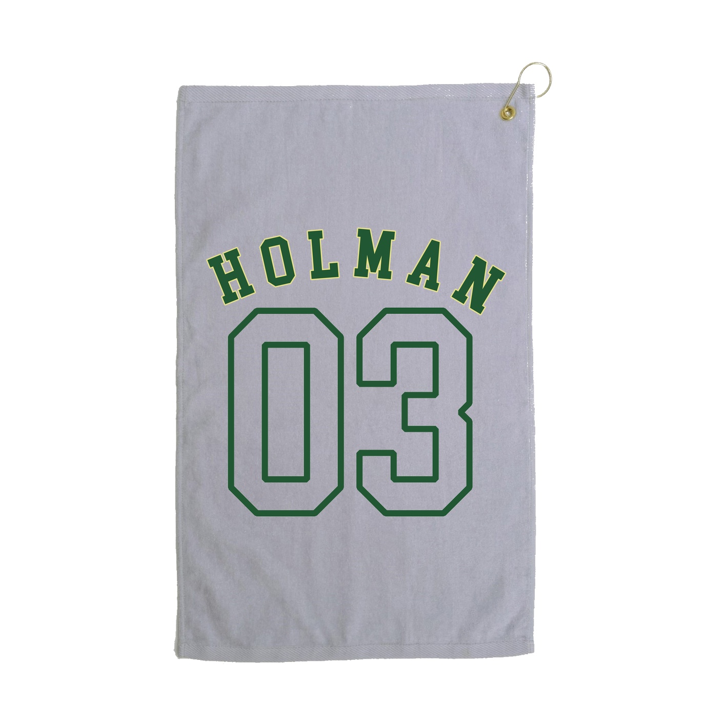 Golf Towel — Shirsey Arch in Grey