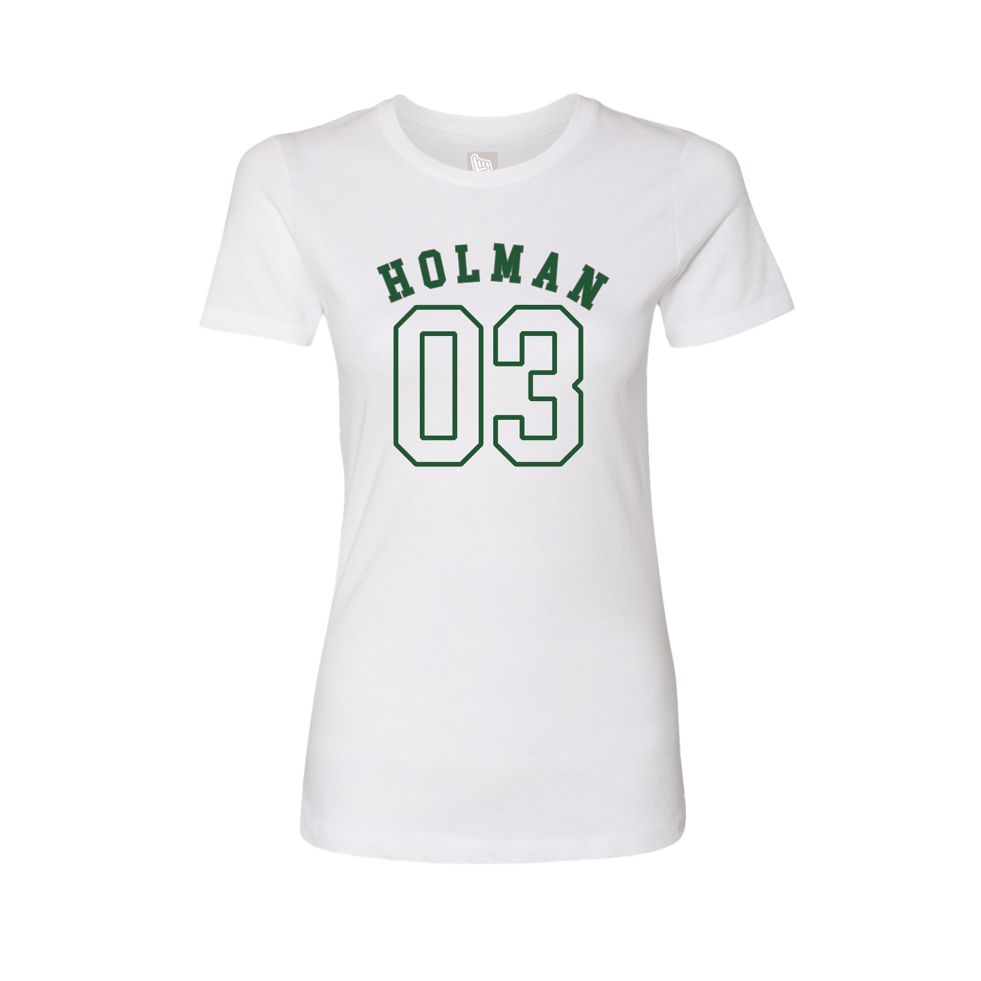 Womens Tee — Shirsey Arch in White