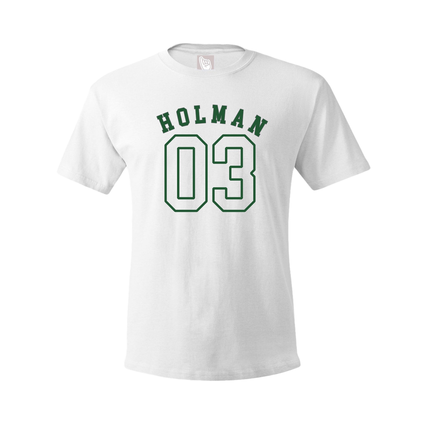Youth Tee — Shirsey Arch in White