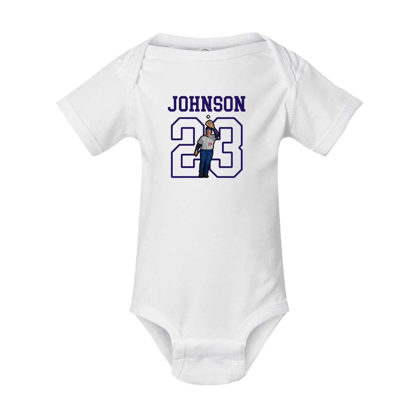 Baby Onesie — Shirsey in White