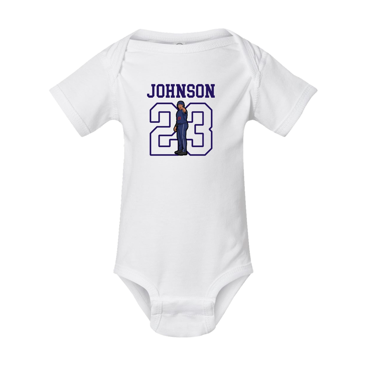 Baby Onesie — Shirsey in White