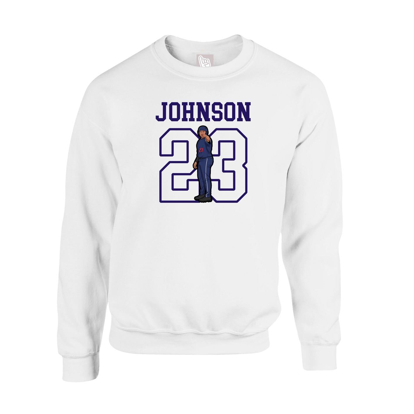 Fleece Crew — Shirsey in White