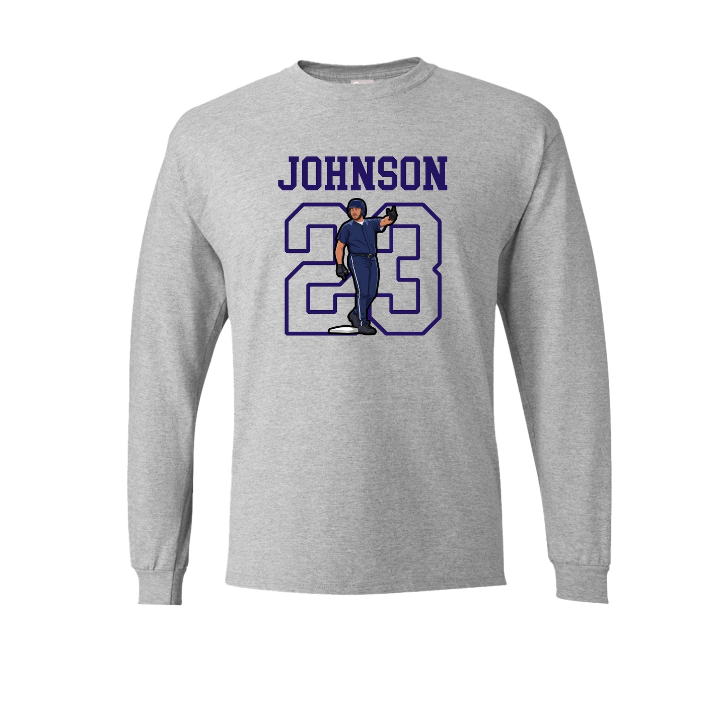 Long Sleeve Tee — Shirsey in Grey