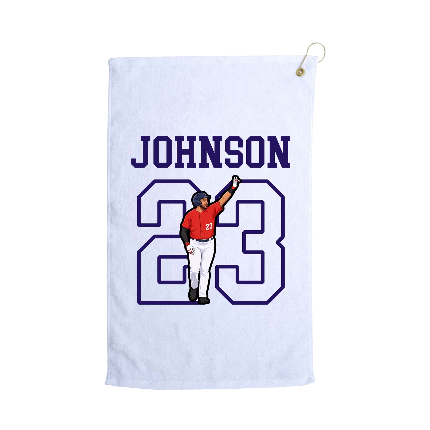 Golf Towel — Shirsey in White