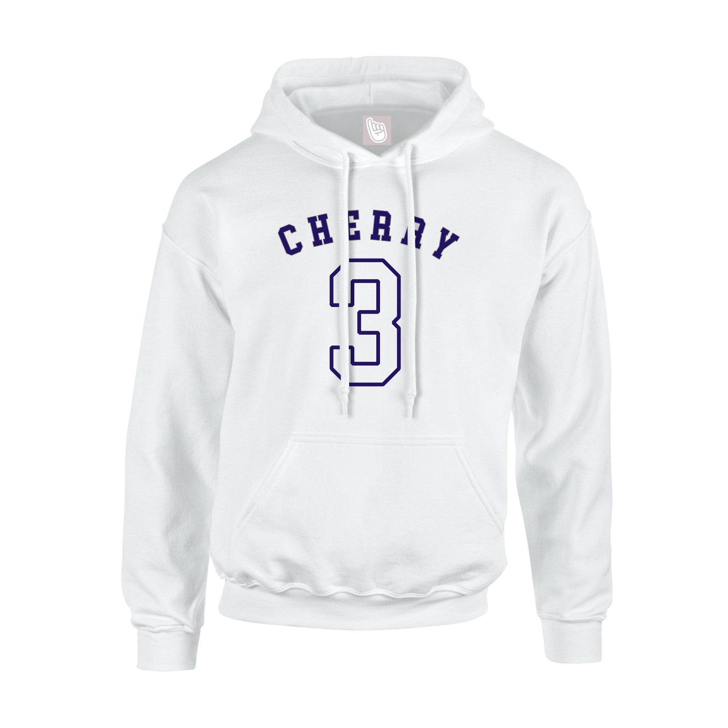 Youth Hoodie — Shirsey Arch in White
