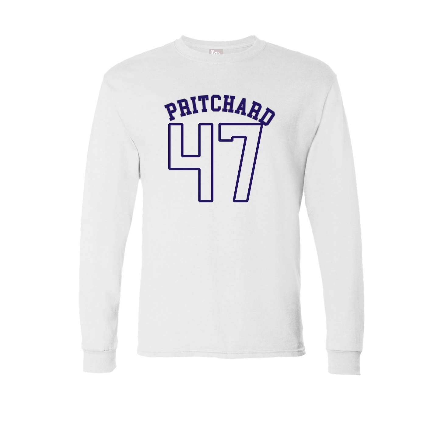 Long Sleeve Tee — Shirsey Arch in White
