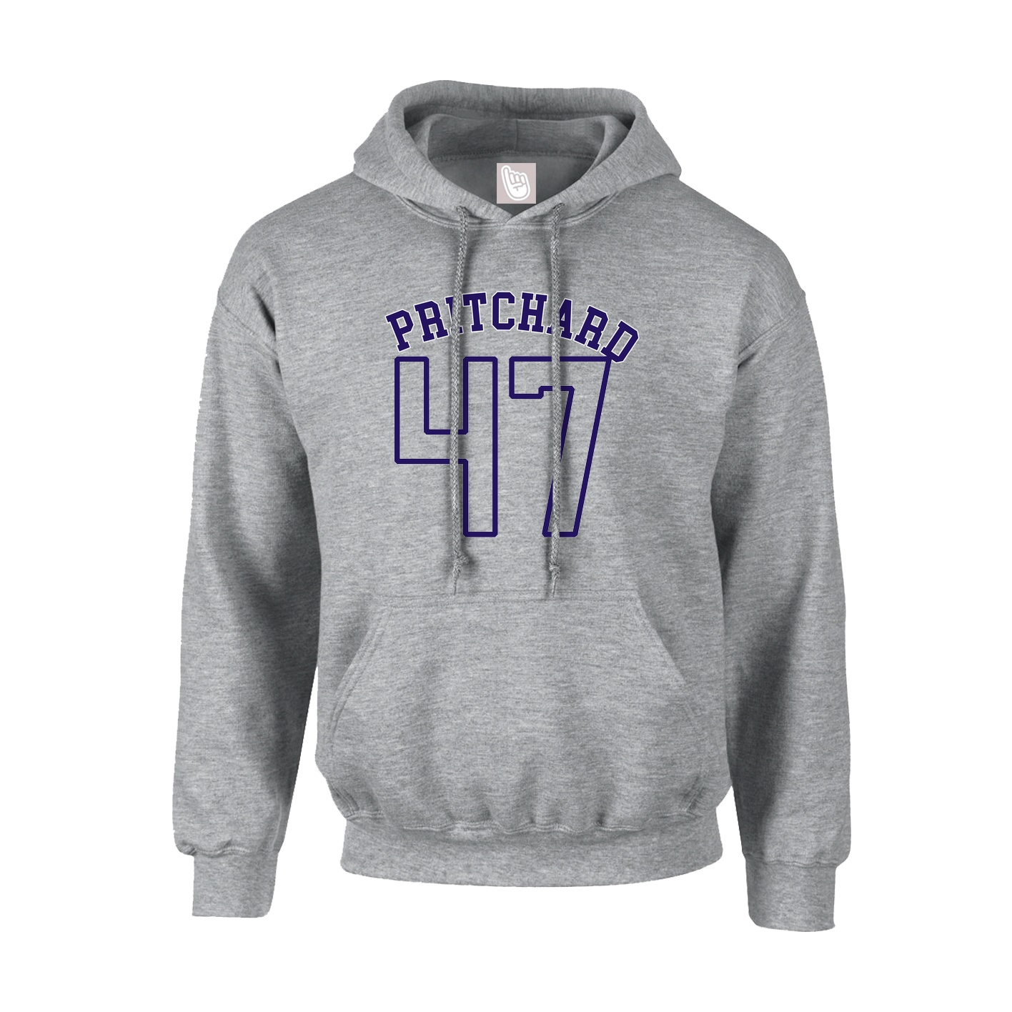 Youth Hoodie — Shirsey Arch in Grey