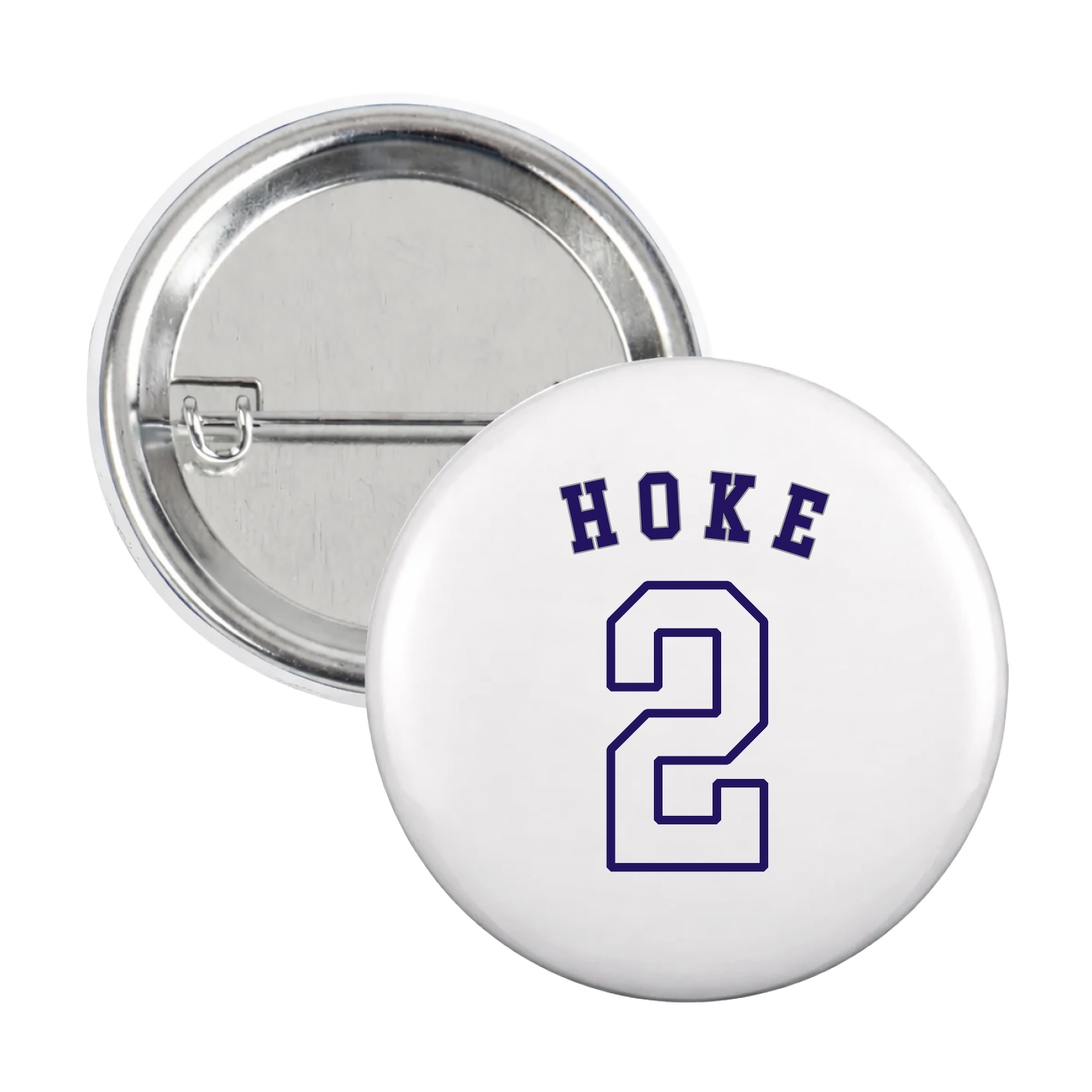 Game Day Button — Shirsey Arch in White