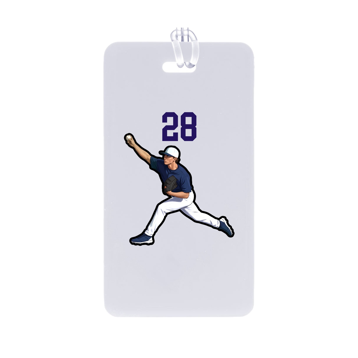 Bag Tag — Number Top in Classic