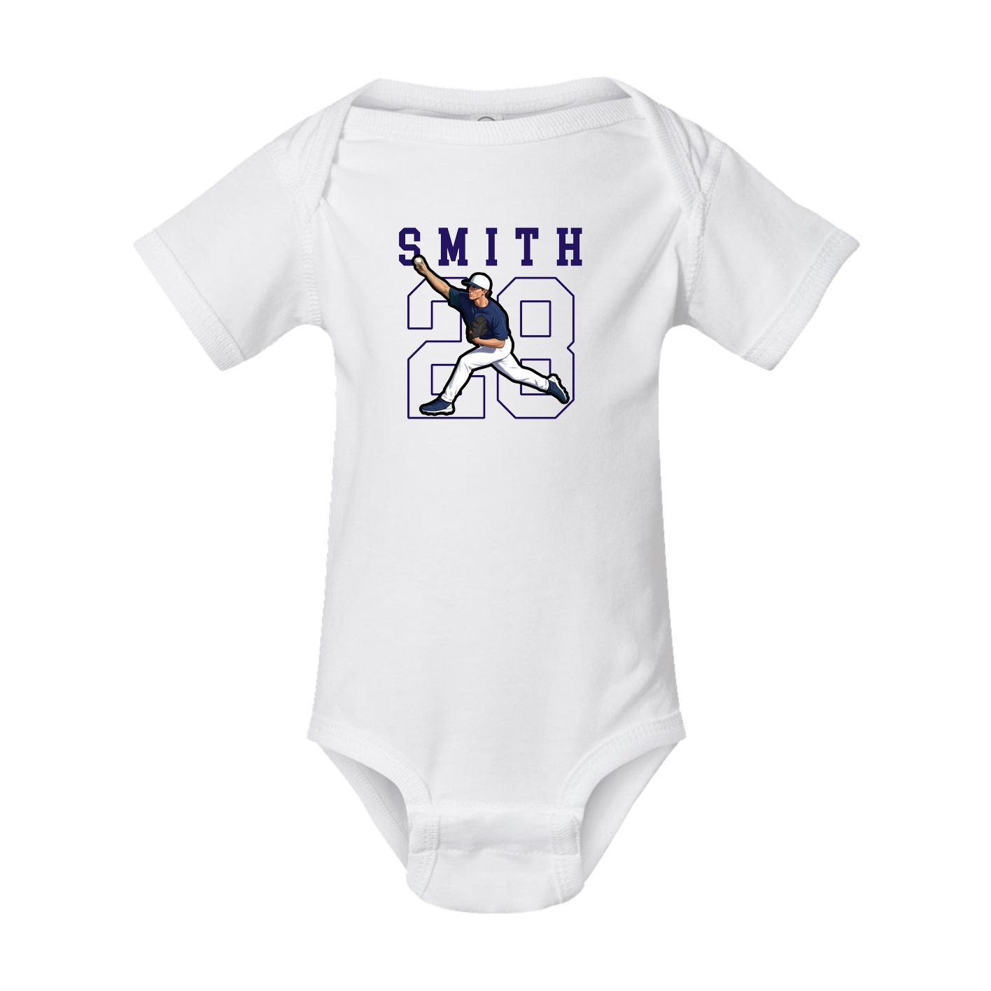 Baby Onesie — Shirsey in White
