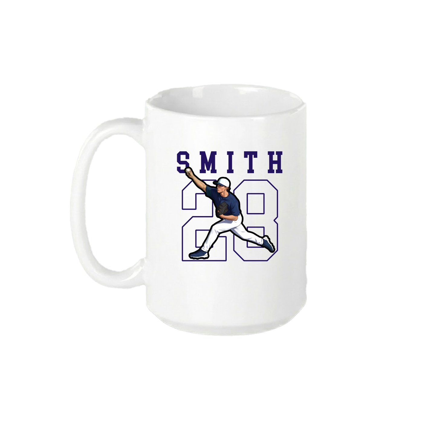 15oz Coffee Mug — Shirsey in White