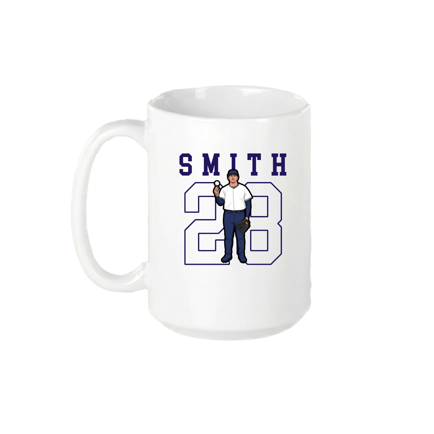 15oz Coffee Mug — Shirsey in White