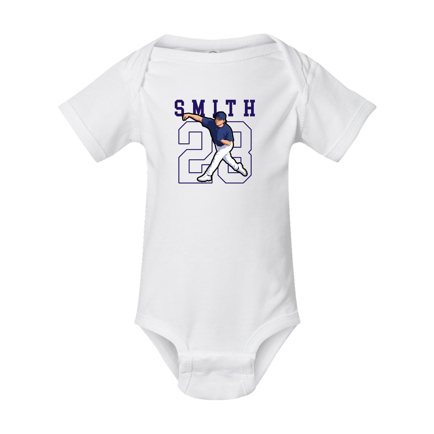 Baby Onesie — Shirsey in White