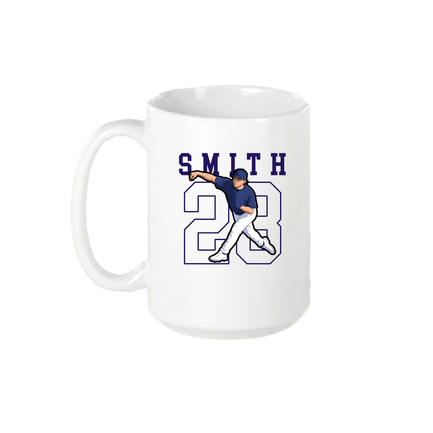 15oz Coffee Mug — Shirsey in White
