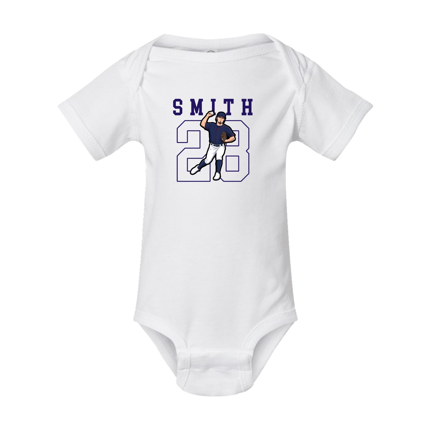 Baby Onesie — Shirsey in White