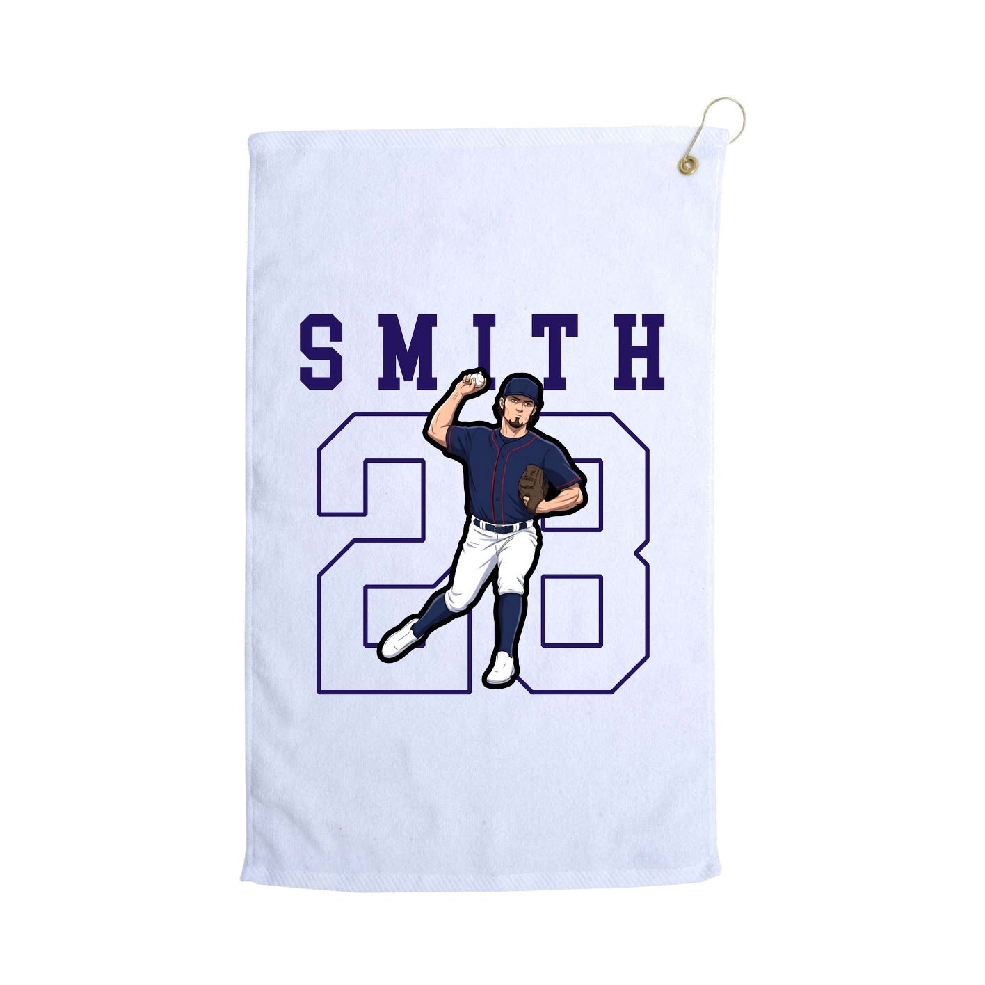 Golf Towel — Shirsey in White