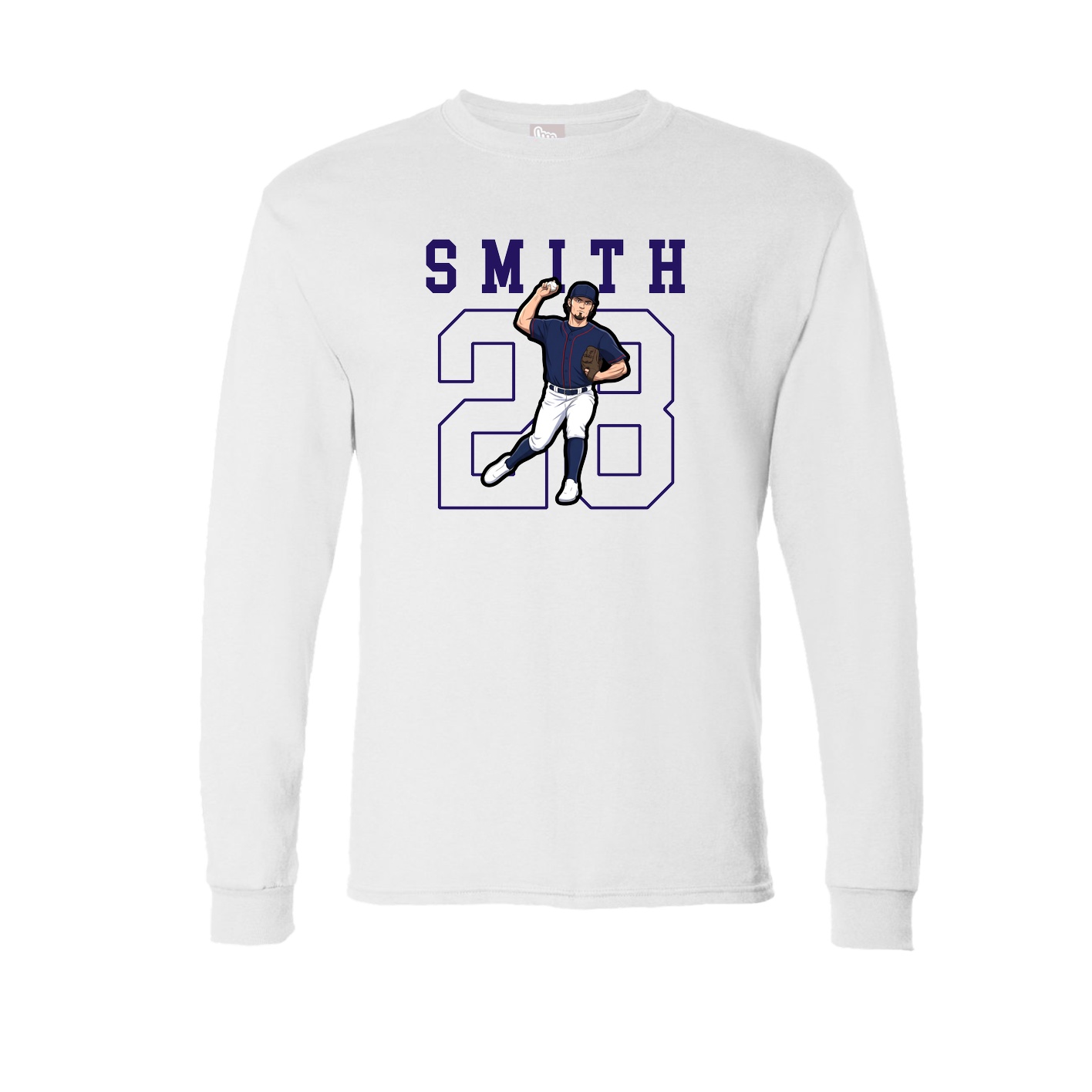 Long Sleeve Tee — Shirsey in White