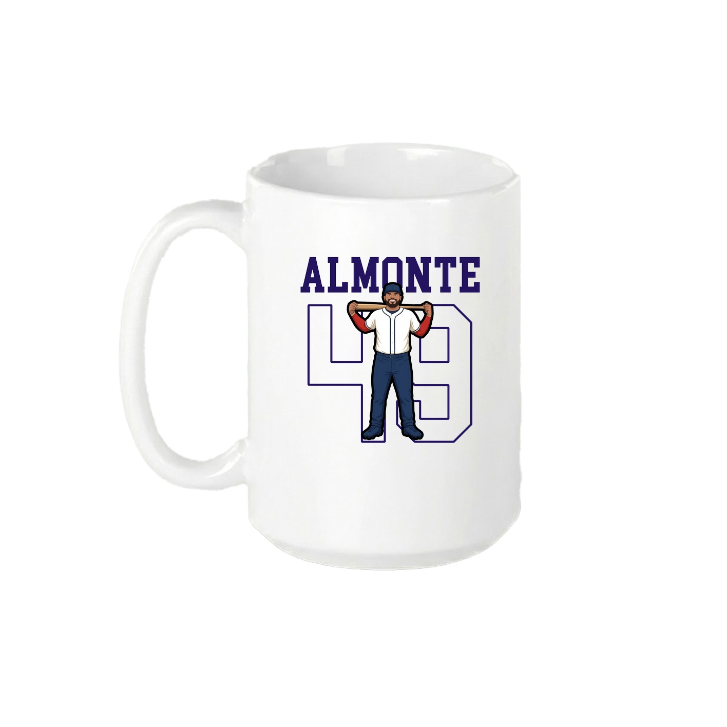 15oz Coffee Mug — Shirsey in White