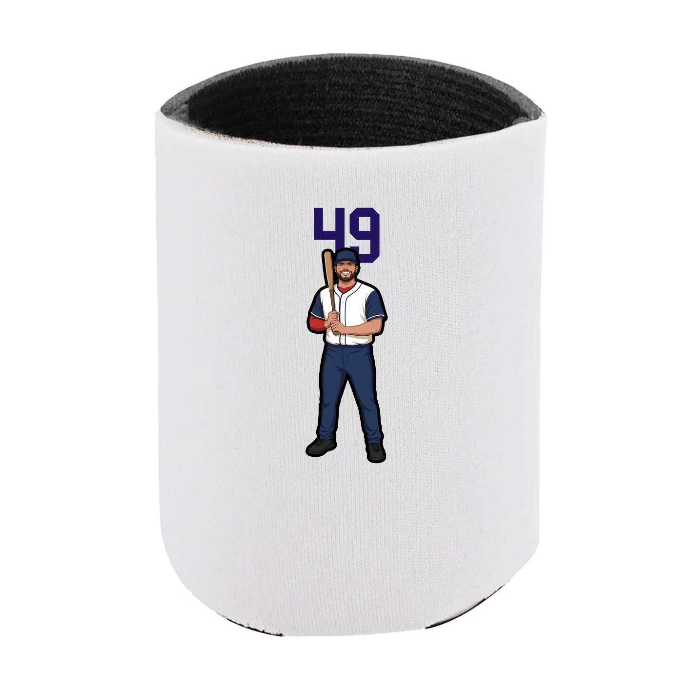 Can Holder — Number Top in White