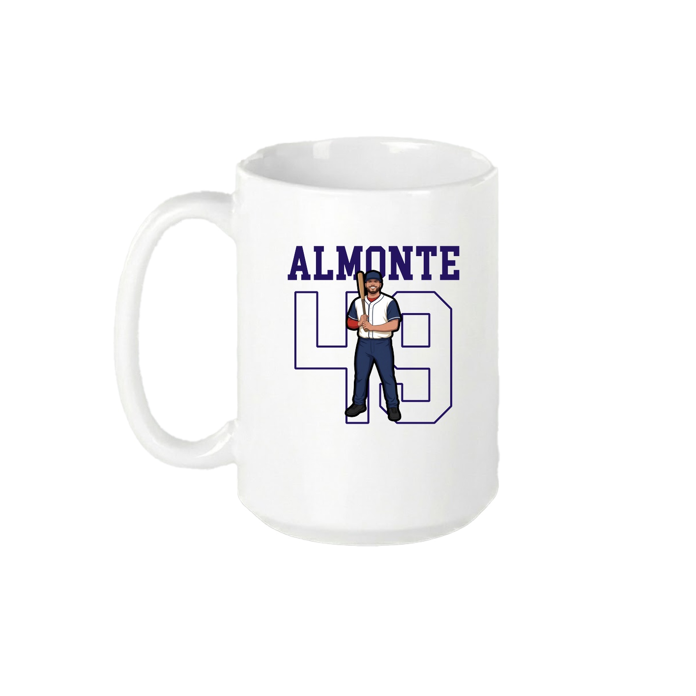 15oz Coffee Mug — Shirsey in White