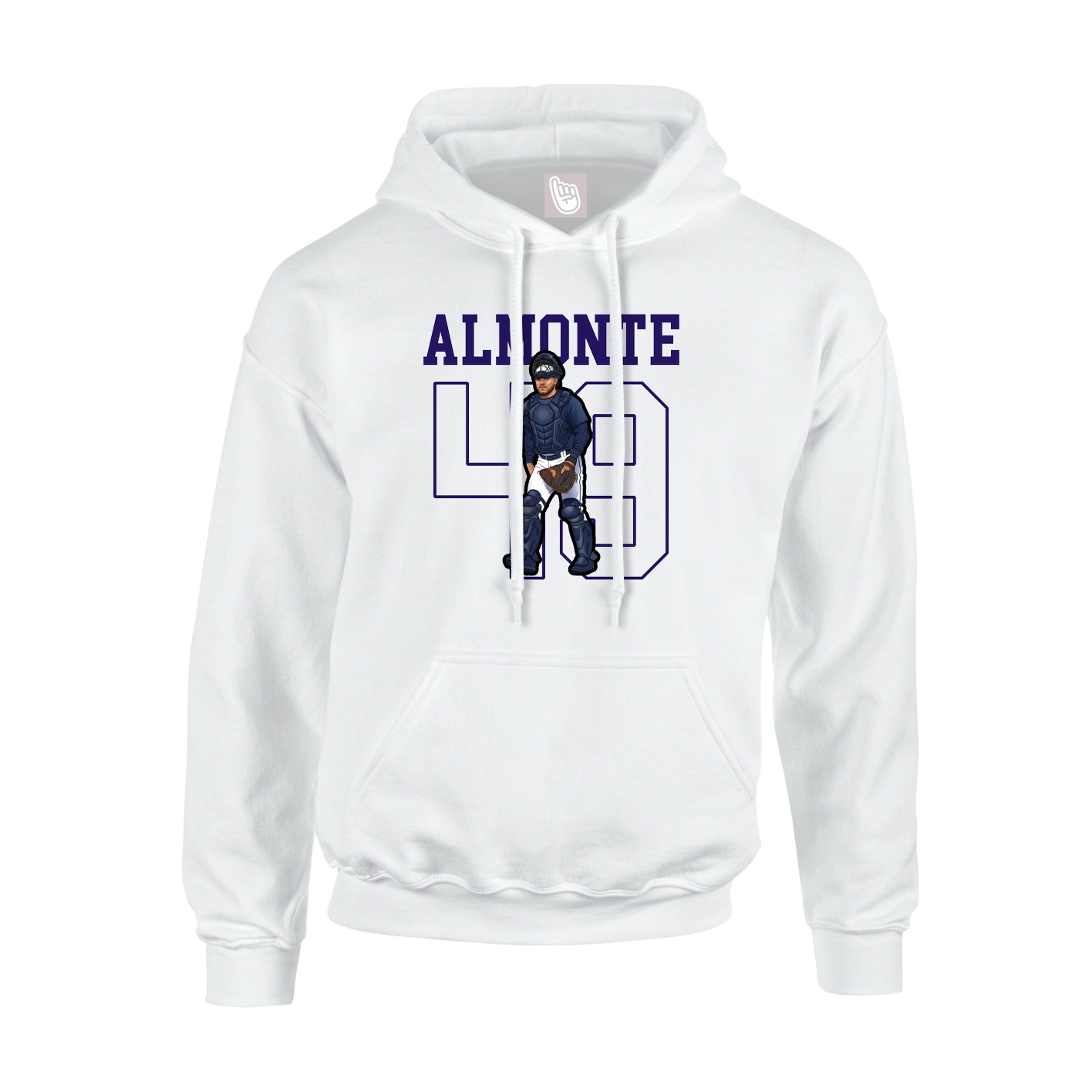 Hoodie — Shirsey in White