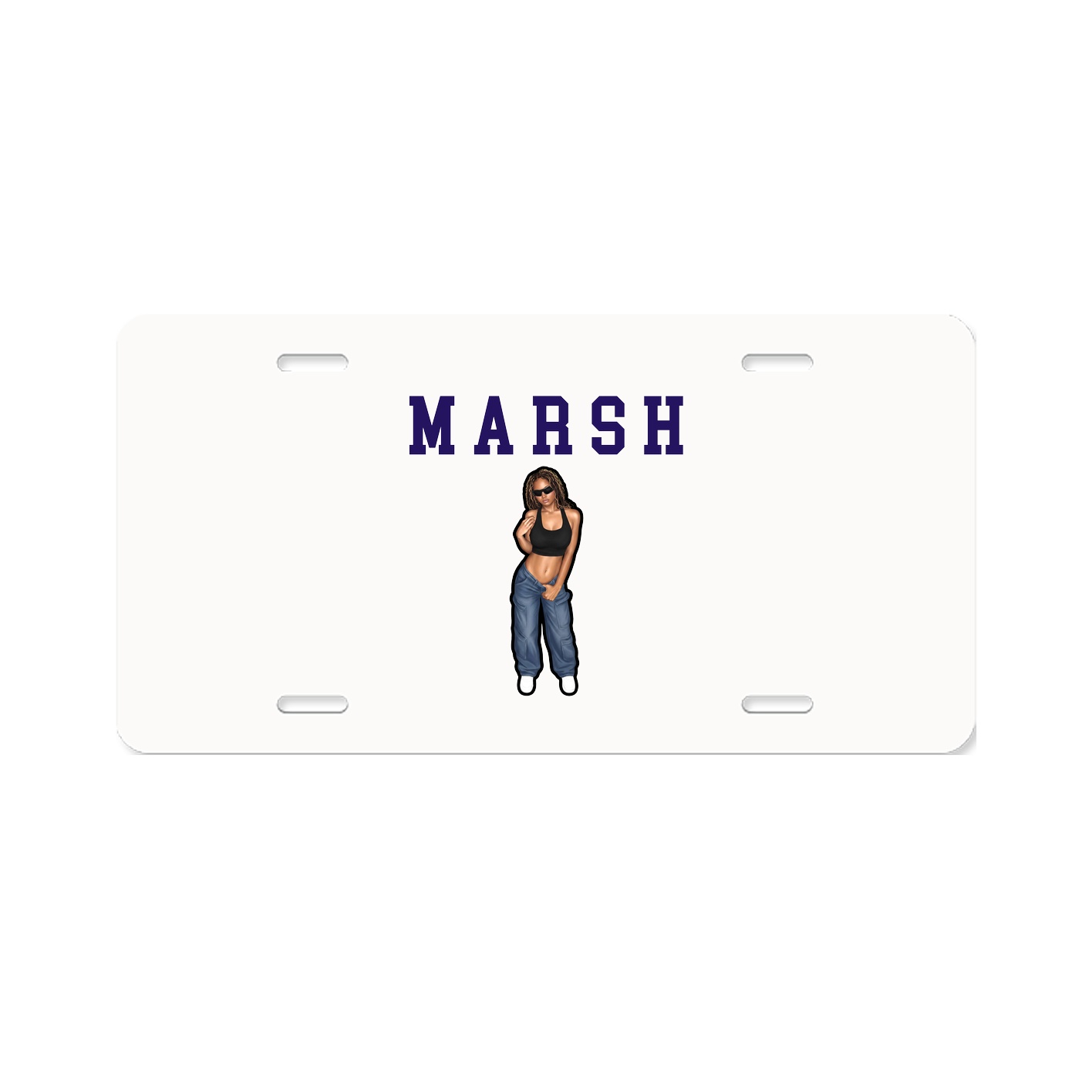 License Plate — Shirsey in Classic