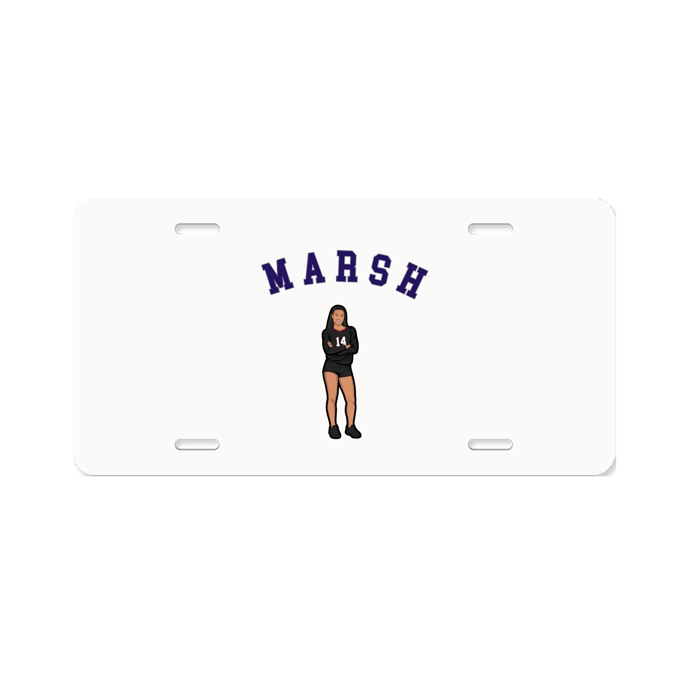 License Plate — Shirsey Arch in Classic