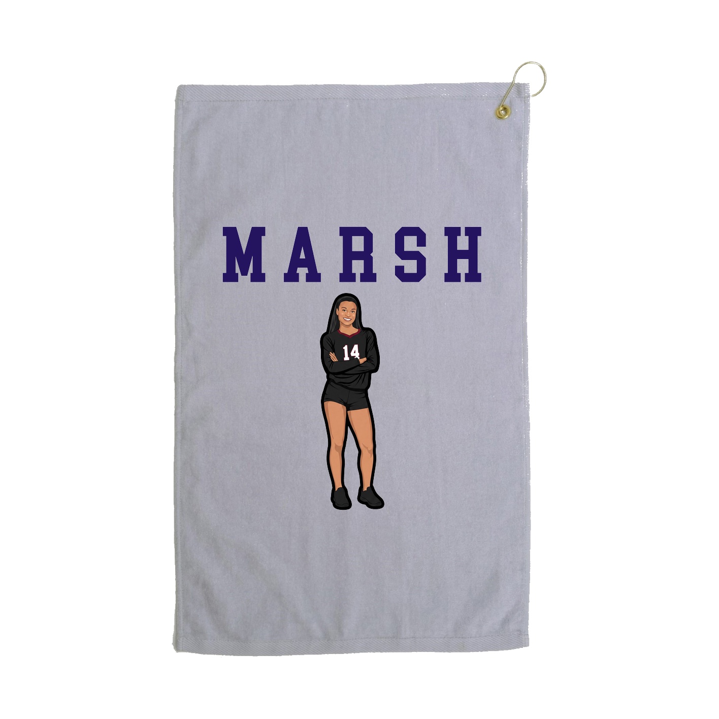 Golf Towel — Shirsey in Grey