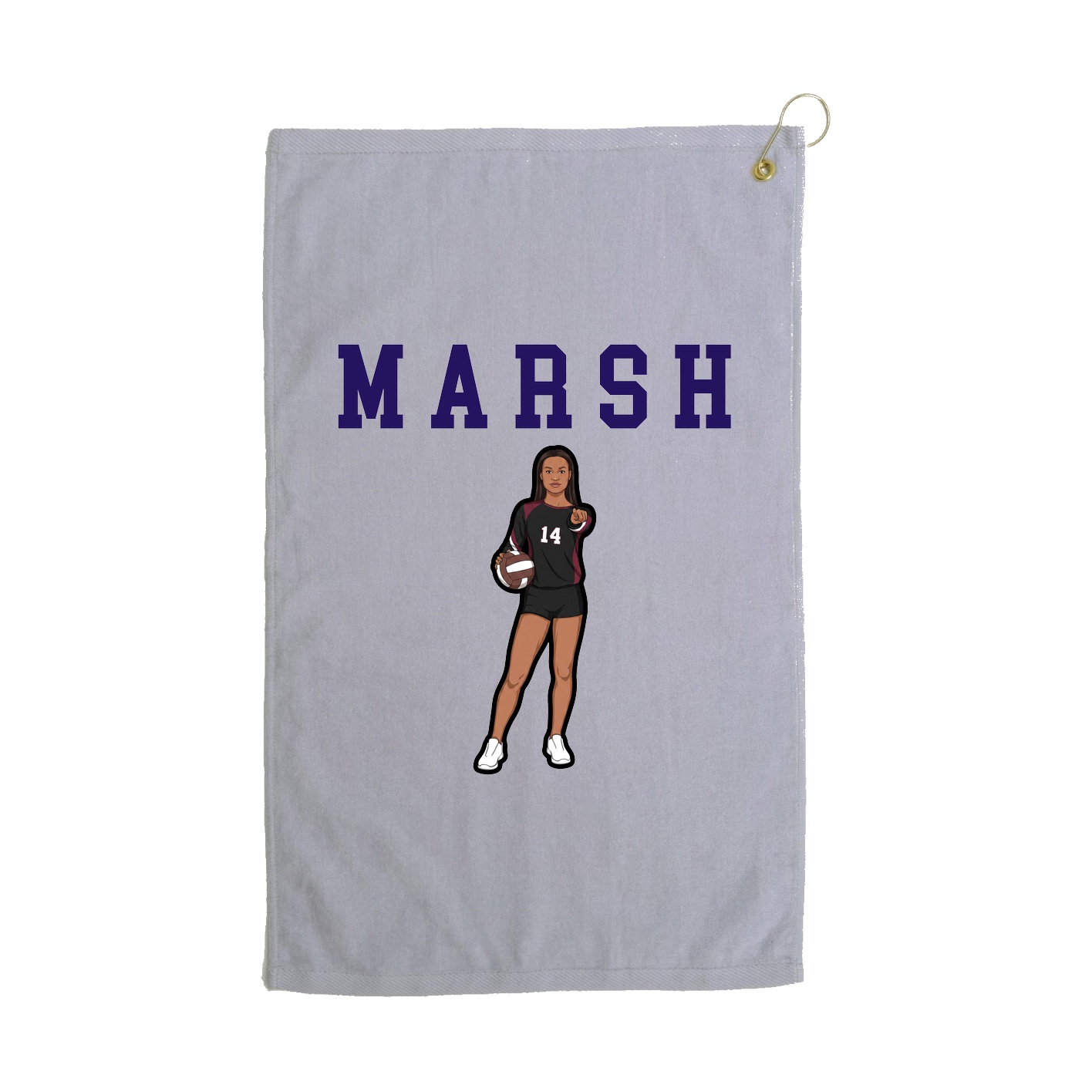 Golf Towel — Shirsey in Grey