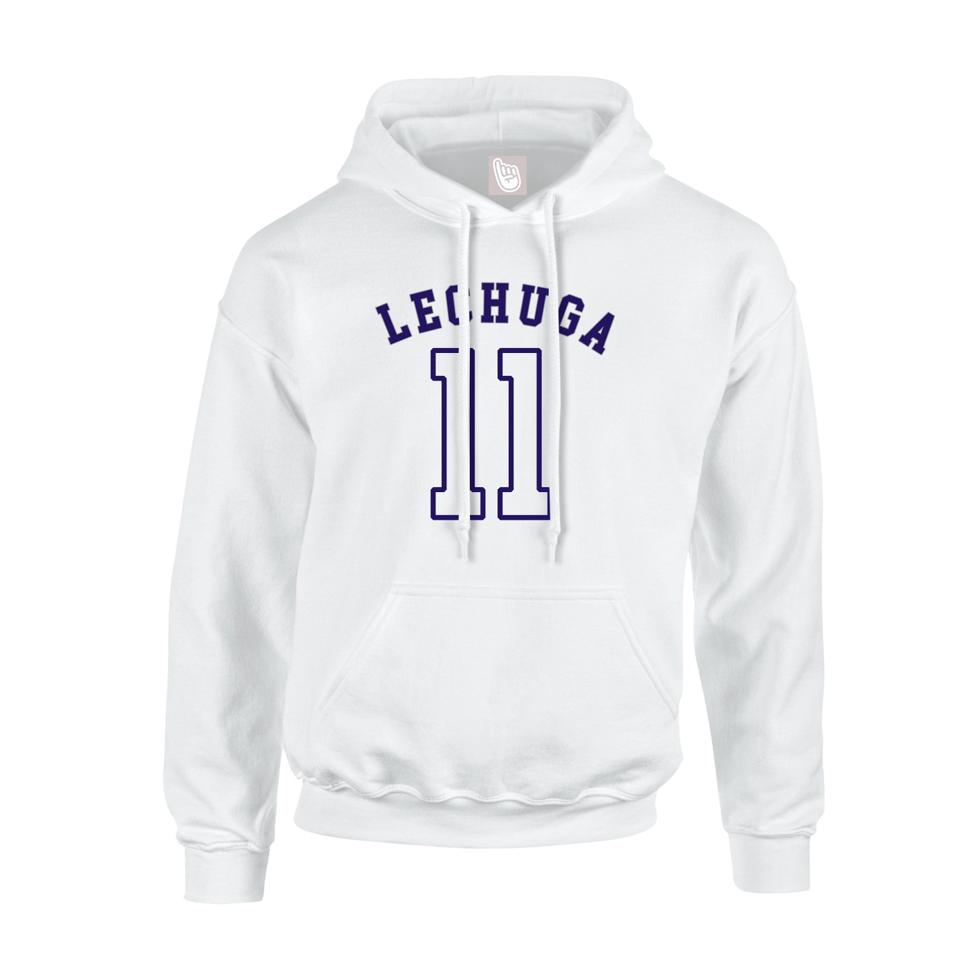 Youth Hoodie — Shirsey Arch in White