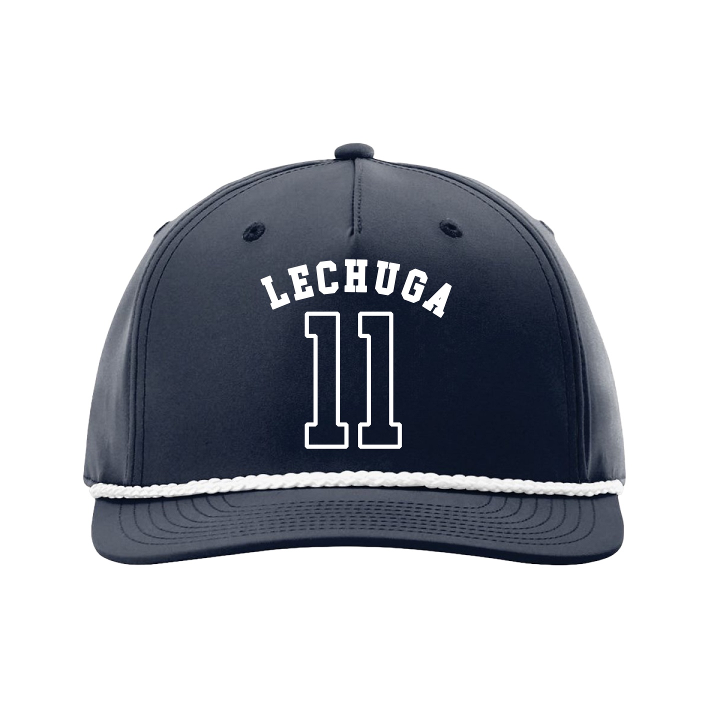 Five-Panel Classic Rope Cap — Shirsey Arch in Navy