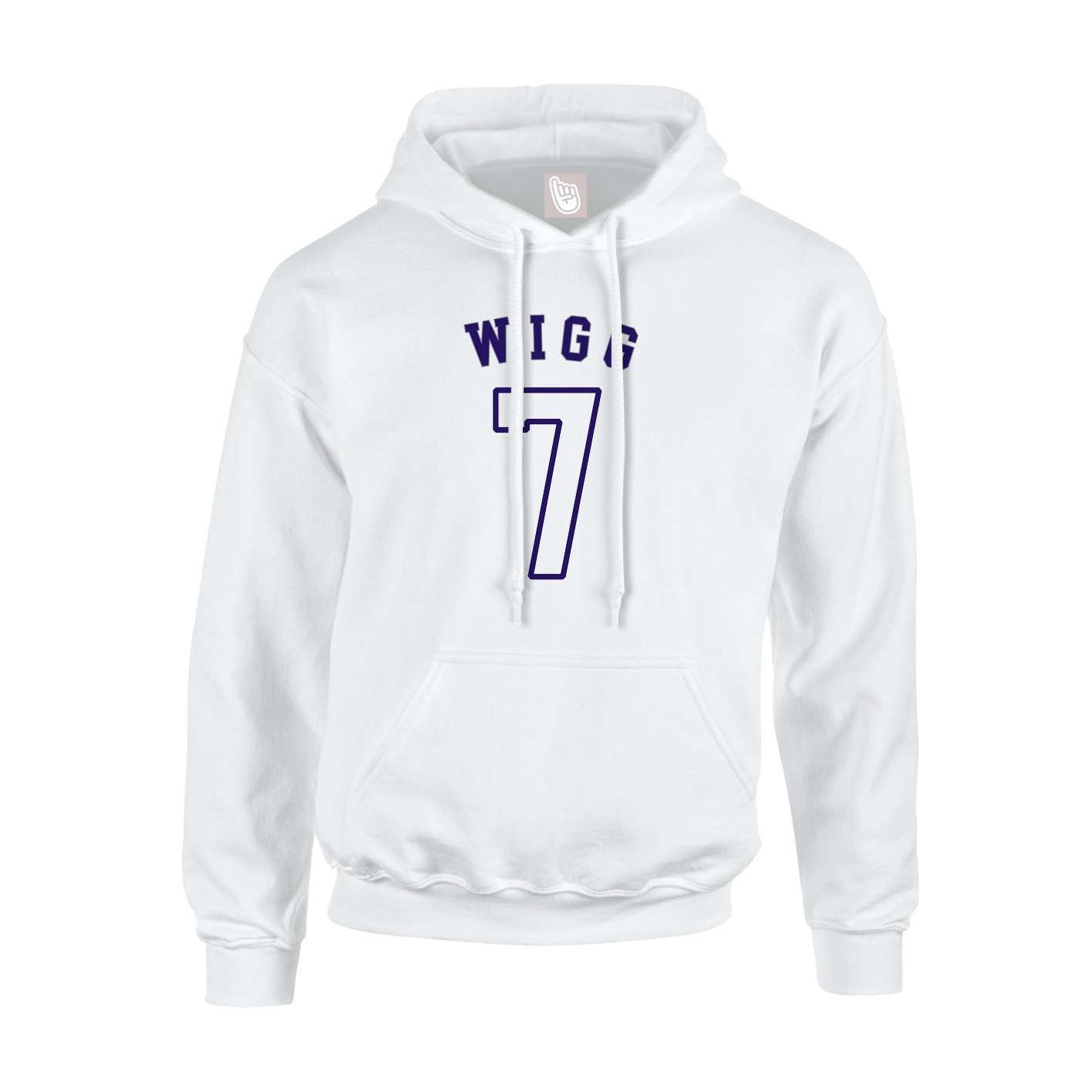 Hoodie — Shirsey Arch in White