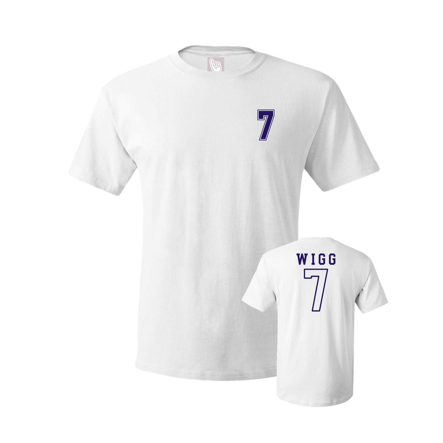 Tee — Chest Back in White