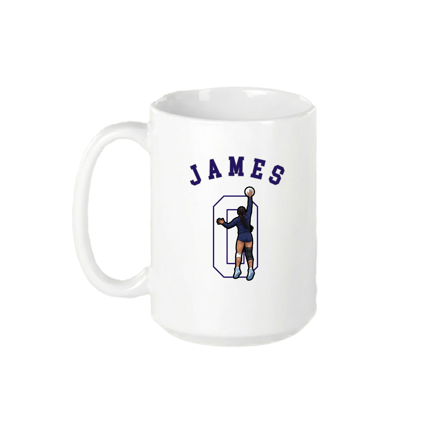 15oz Coffee Mug — Shirsey Arch in White