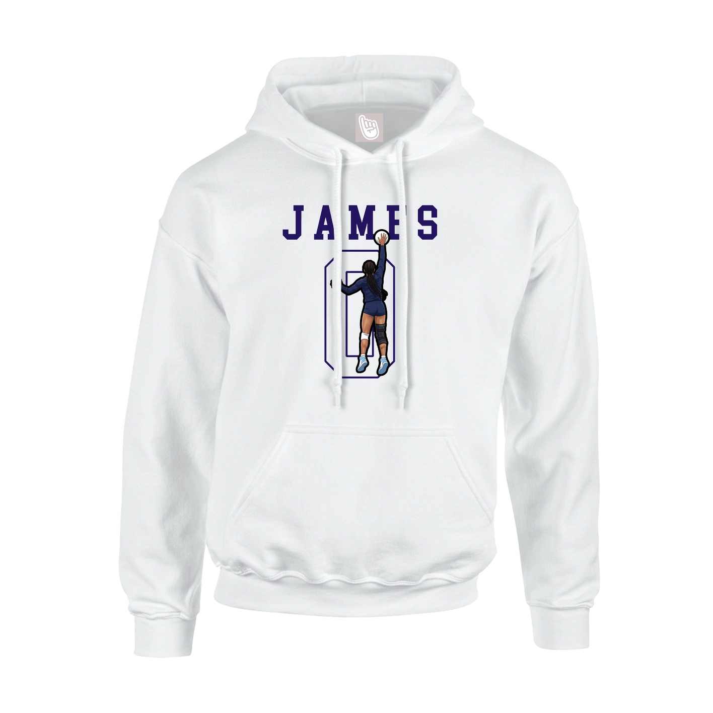 Youth Hoodie — Shirsey in White