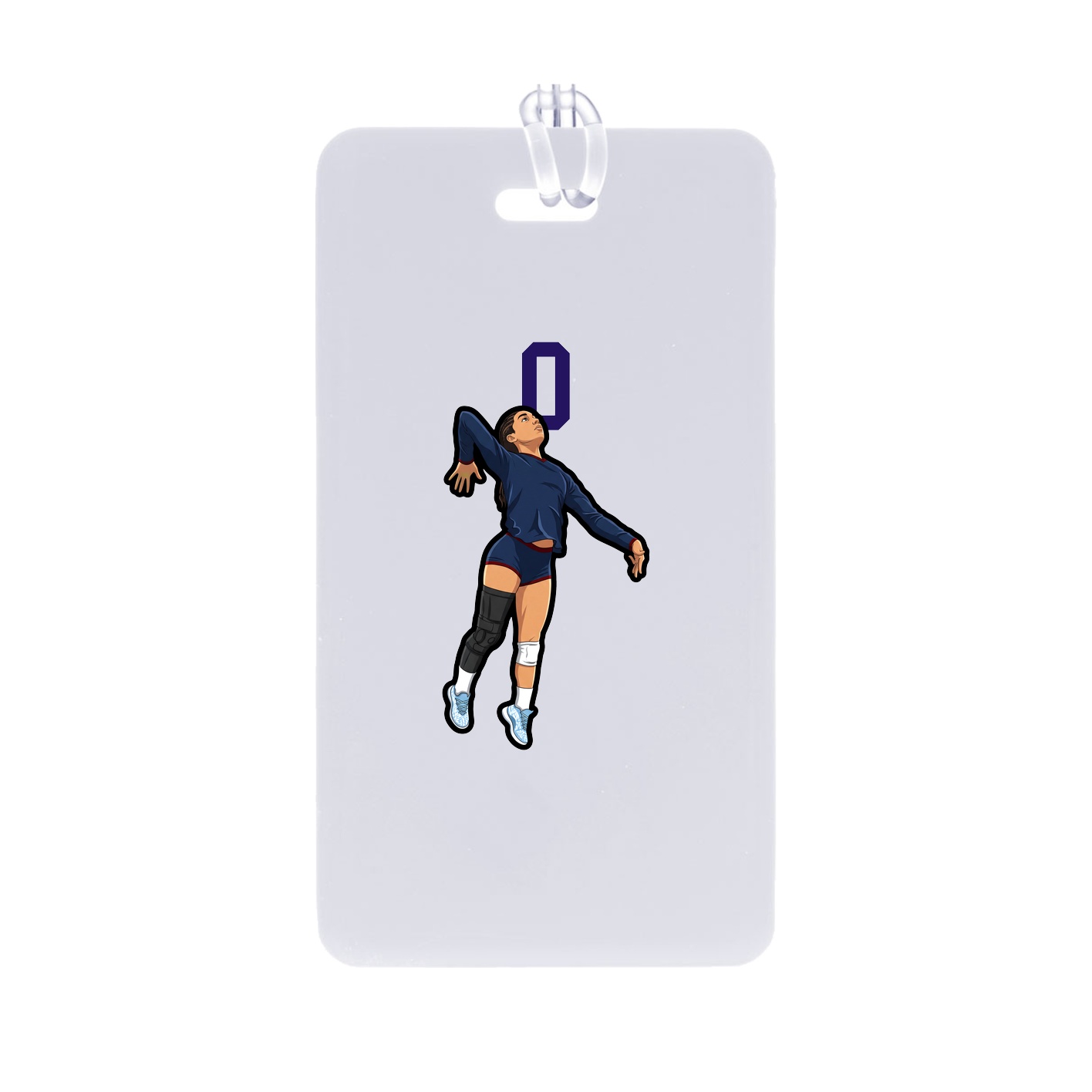 Bag Tag — Number Top in Classic